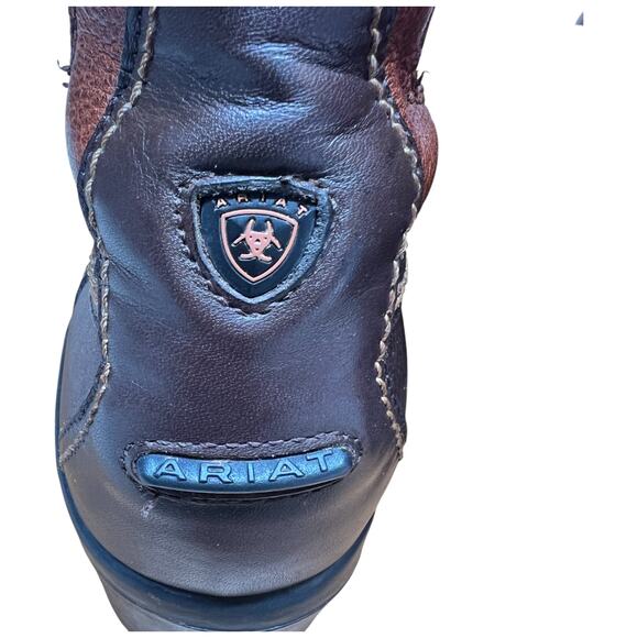 ARIAT Scout Paddock Women 9.5 English Riding Boot Brown Leather Ankle *READ* - Picture 15 of 15